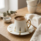 Coffee Cup and Saucer Set - 6 Pcs